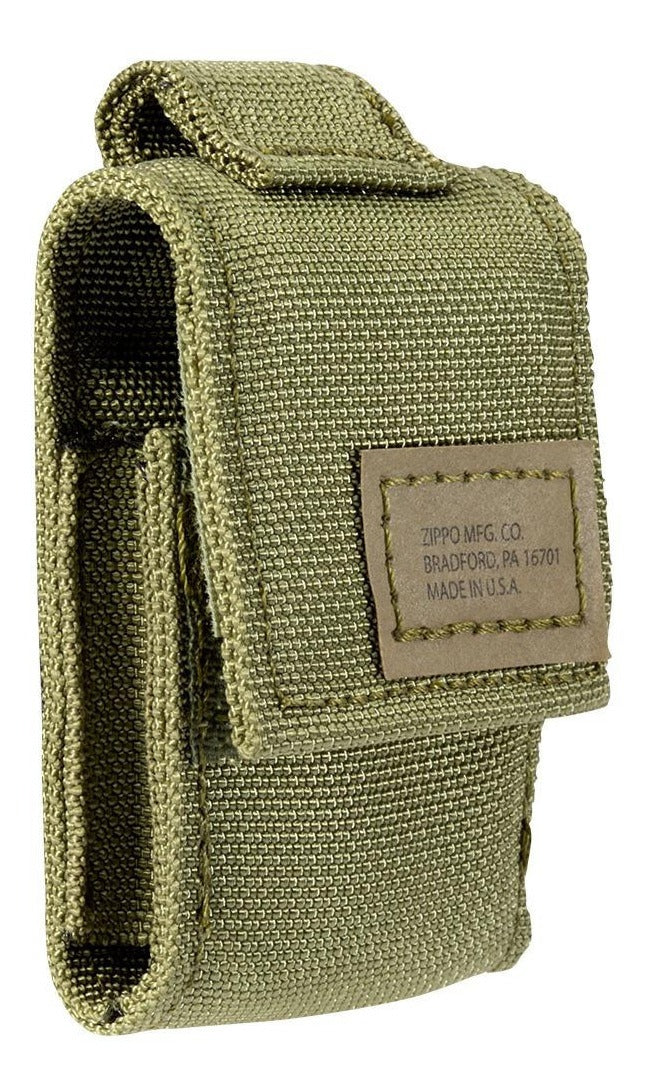 Estuche Zippo Nylon Verde Tactico 48402