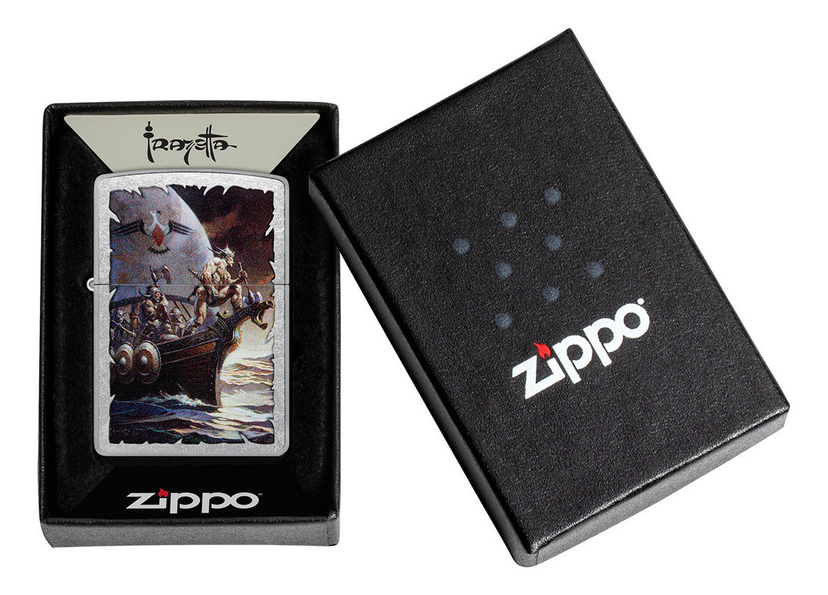 Encendedor Zippo Cromo Guerreros Cod 48953