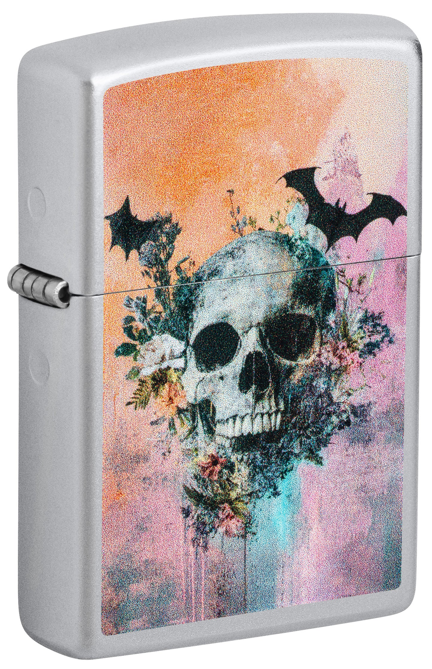 Encendedor Zippo Cromado Calavera 47458
