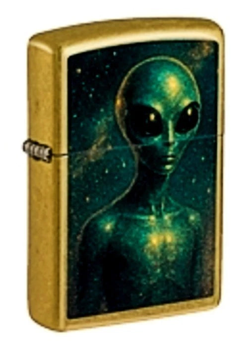 Encendedor Zippo Dorado Street Alien 47512