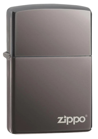Encendedor Zippo Negro Con Logo 150ZL