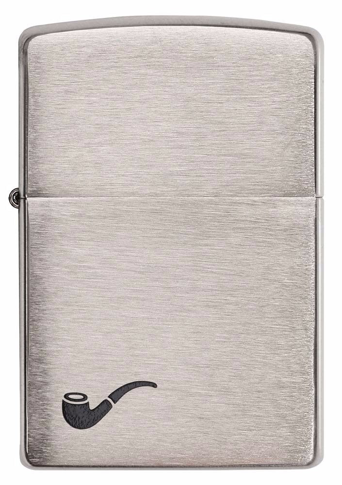 Encendedor Zippo Para Pipa Cromo Cepillado - Cod 200pl