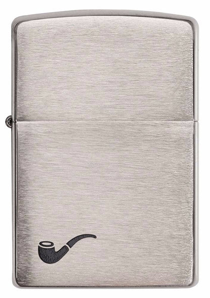 Encendedor Zippo Para Pipa Cromo Cepillado - Cod 200pl