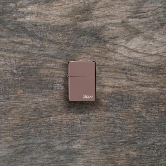 Encendedor Zippo Oro Rosa Logo- Cod 49190zl