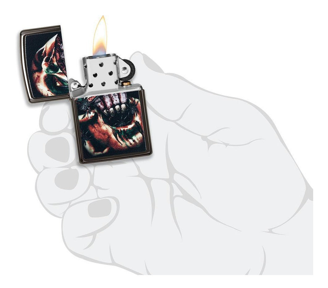 Encendedor Zippo Negro Espejo - Cod 49117