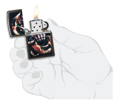 Encendedor Zippo Negro Espejo - Cod 49117