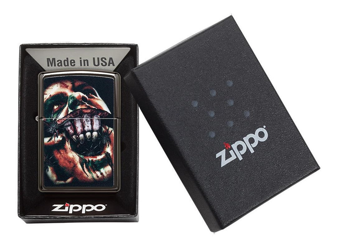 Encendedor Zippo Negro Espejo - Cod 49117