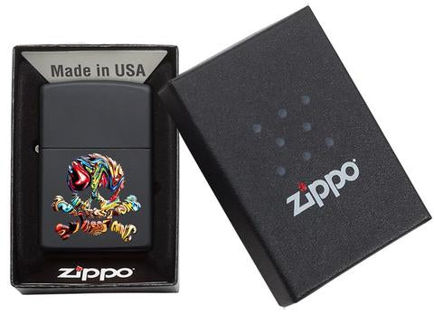 Encendedor Zippo Calavera Multicolor Cod. 49187