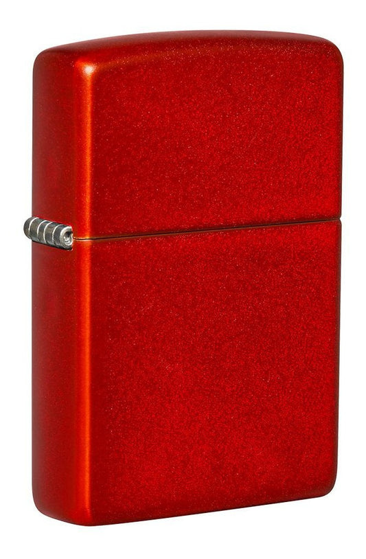 Encendedor Zippo Rojo Metalizado - Cod 49475zl