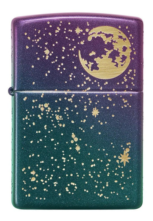 Encendedor Zippo Iridiscente Cielo Nocturno Cod 49448