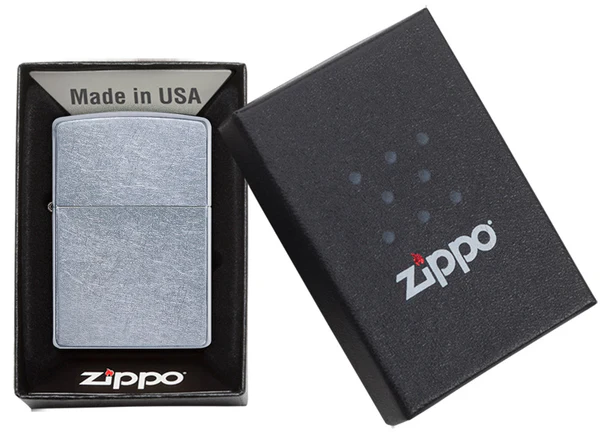 Encendedor Zippo Cromo Street Cod 207