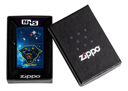 Encendedor Zippo Azul Santa Cruz Pantera Cod 49613