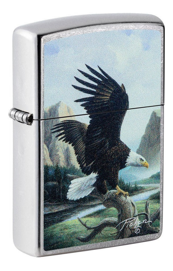 Encendedor Zippo Cromo Águila Cod - 49822