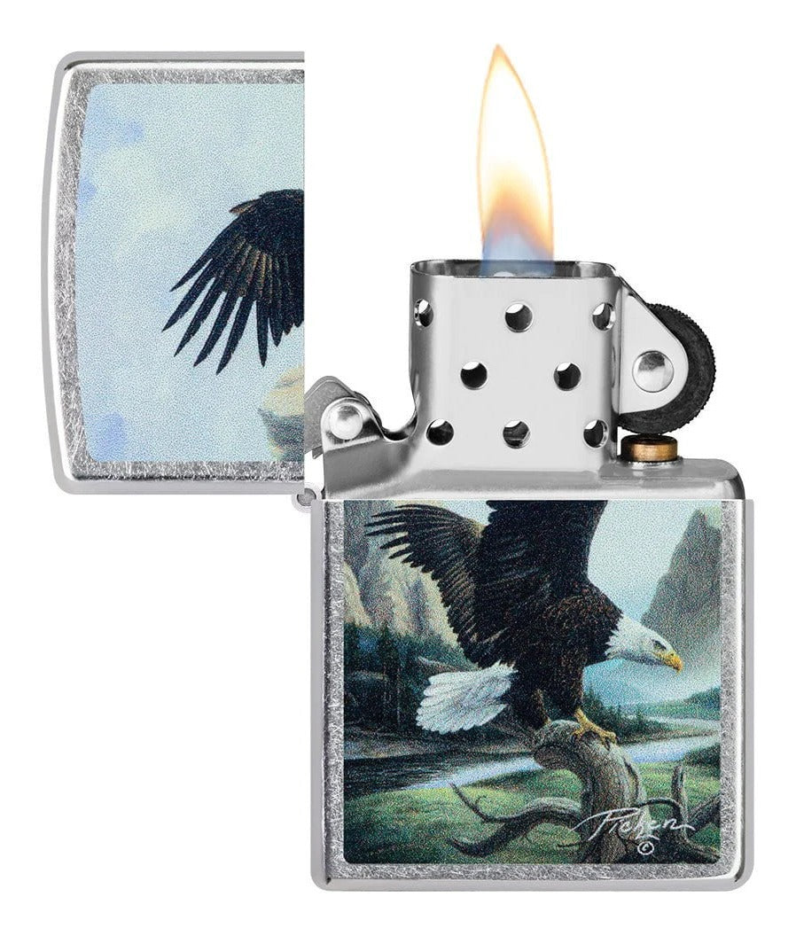 Encendedor Zippo Cromo Águila Cod - 49822