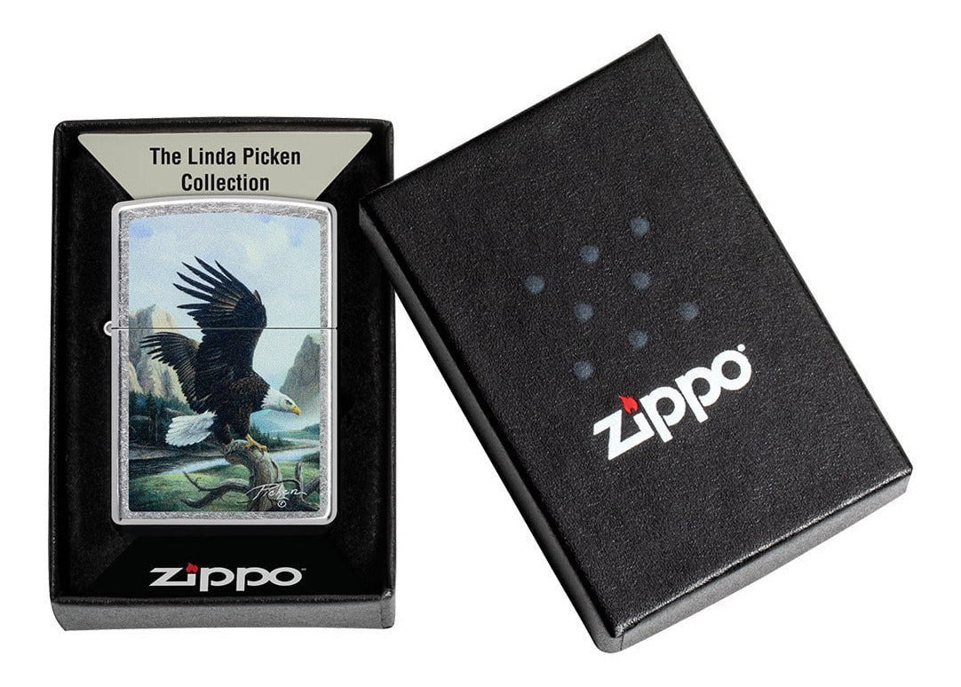 Encendedor Zippo Cromo Águila Cod - 49822