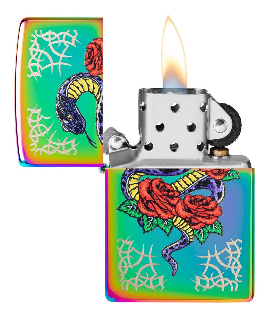 Encendedor Zippo Tornasol Tatuaje Cod - 48395