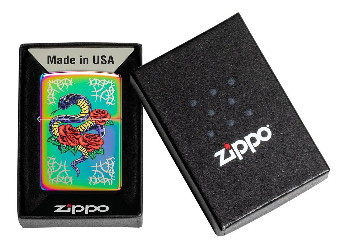 Encendedor Zippo Tornasol Tatuaje Cod - 48395