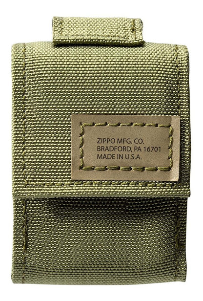 Estuche Zippo Nylon Verde Tactico 48402