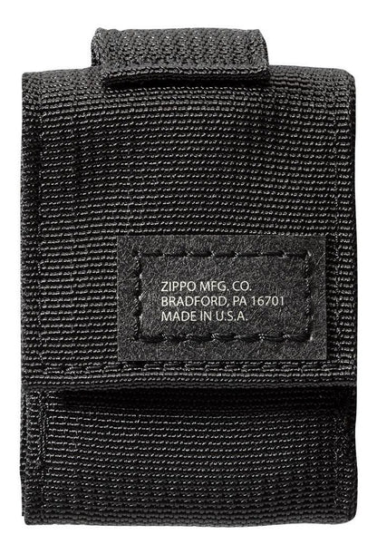 Estuche Zippo Nylon Negro Tactico 48400