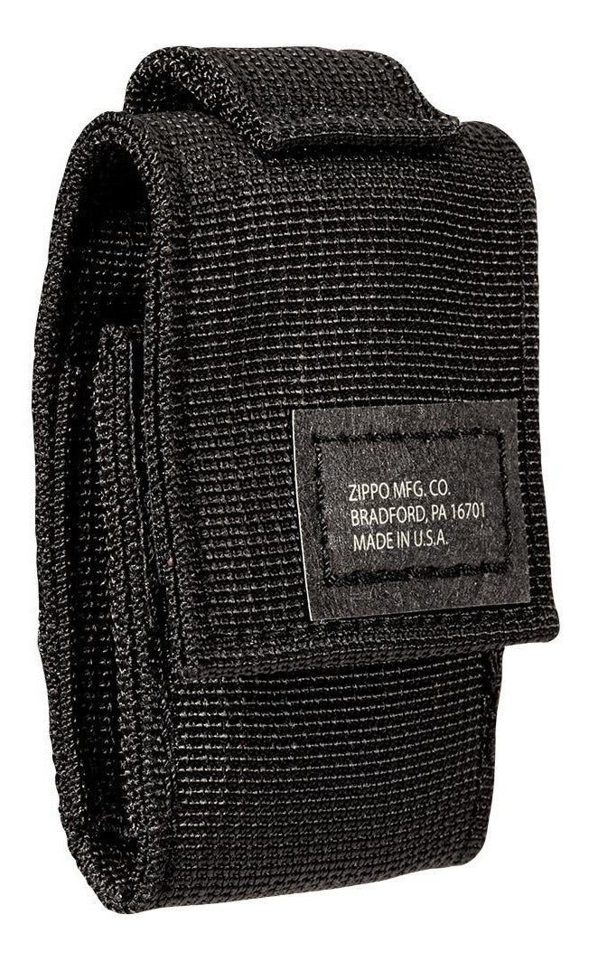 Estuche Zippo Nylon Negro Tactico 48400