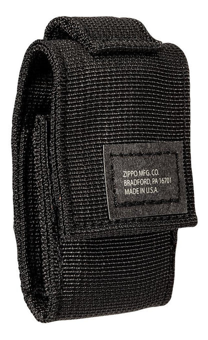 Estuche Zippo Nylon Negro Tactico 48400