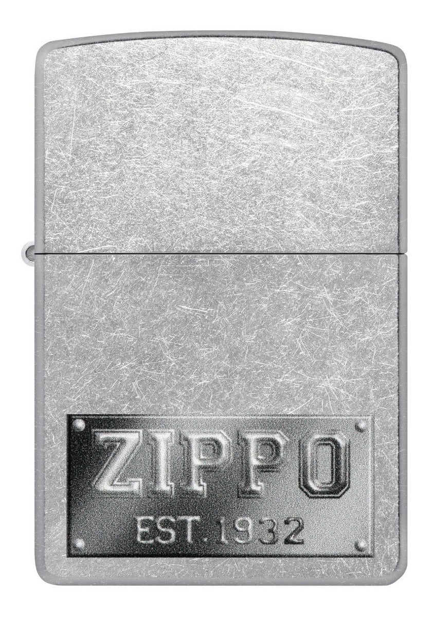 Encendedor Zippo Cromo Cepillado 1932 Cod - 48487