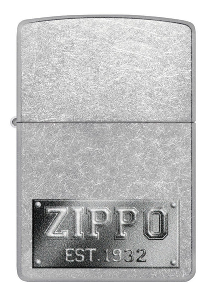 Encendedor Zippo Cromo Cepillado 1932 Cod - 48487