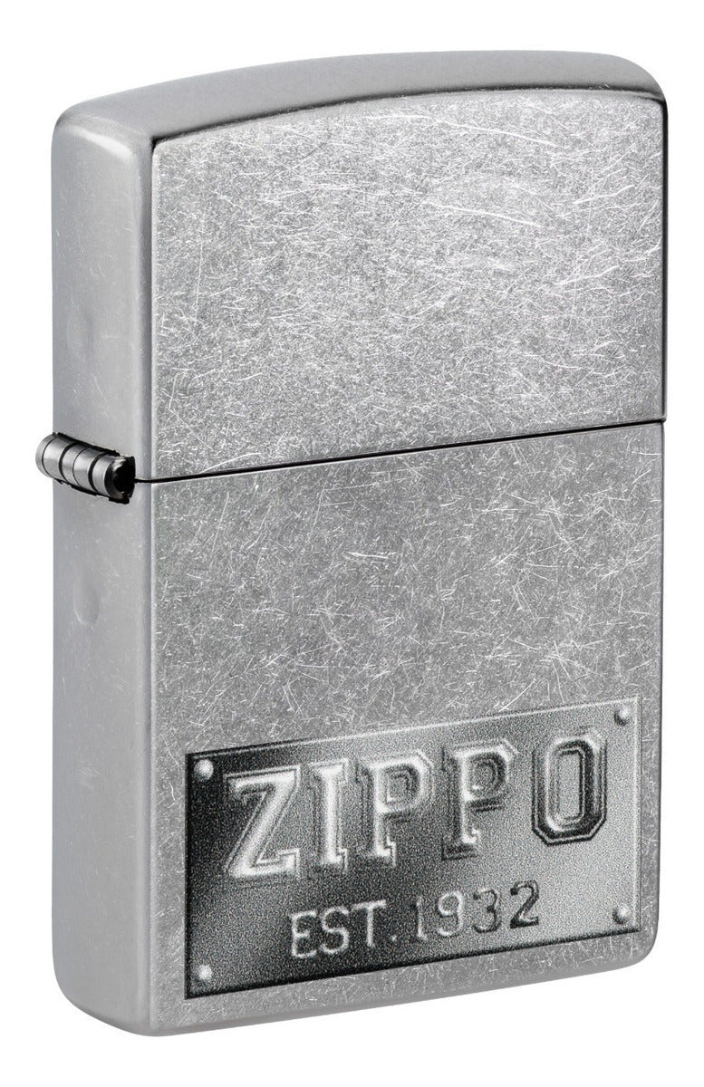 Encendedor Zippo Cromo Cepillado 1932 Cod - 48487
