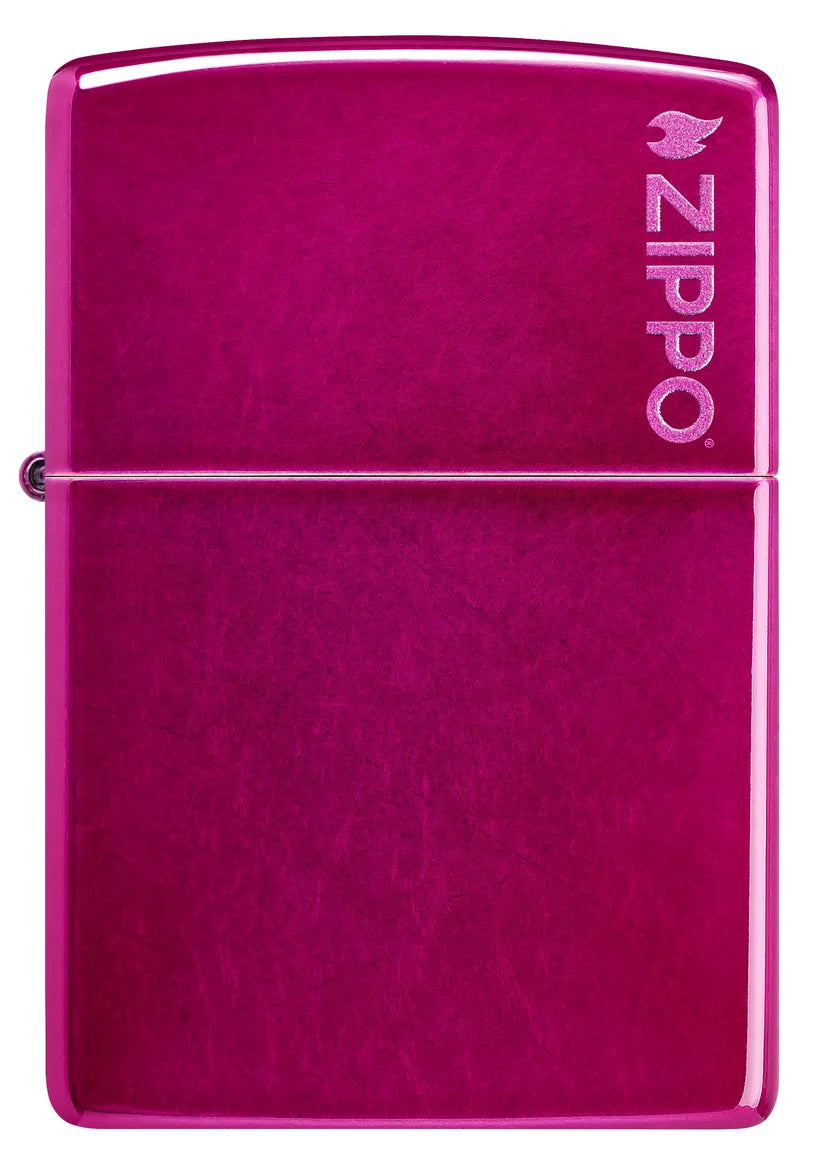 Encendedor Zippo Frambuesa Metalizado Logo 24003ZL