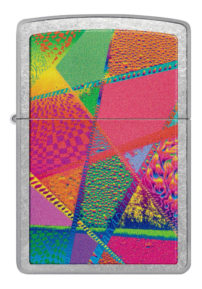 Encendedor Zippo Arte Abstracto Colores Cod - 48498