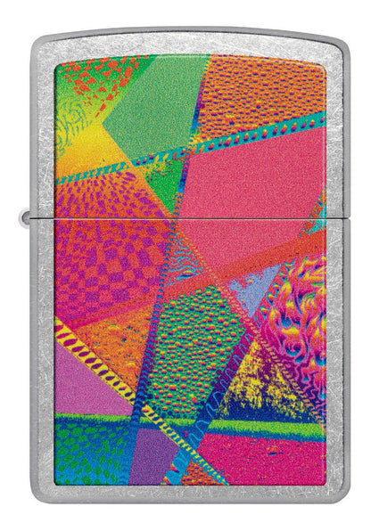 Encendedor Zippo Arte Abstracto Colores Cod - 48498