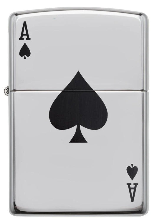 Encendedor Zippo Cromo Espejo Naipe - Cod 24011