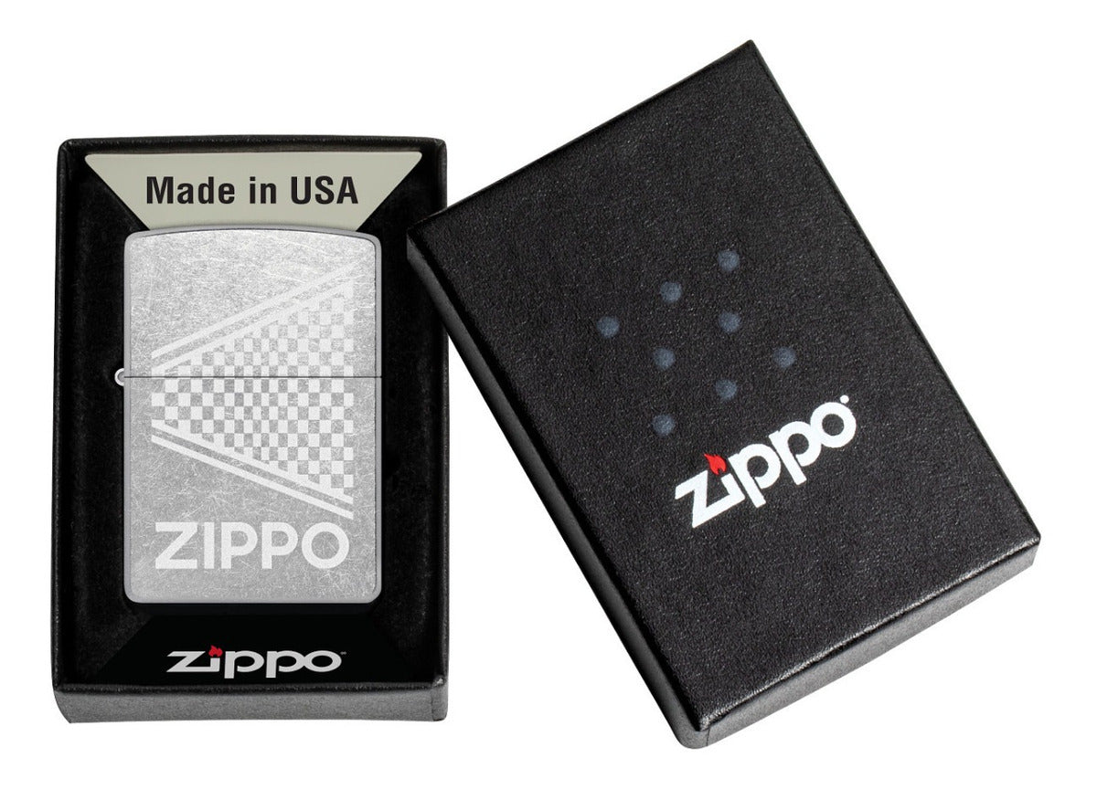 Encendedor Zippo Cromo Logo Lustre Cod - 48492