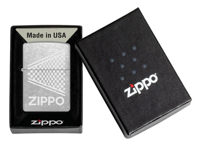 Encendedor Zippo Cromo Logo Lustre Cod - 48492