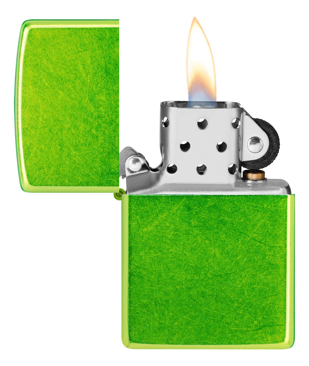 Encendedor Zippo Verde Metalizado Cod 24513