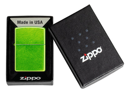 Encendedor Zippo Verde Metalizado Cod 24513