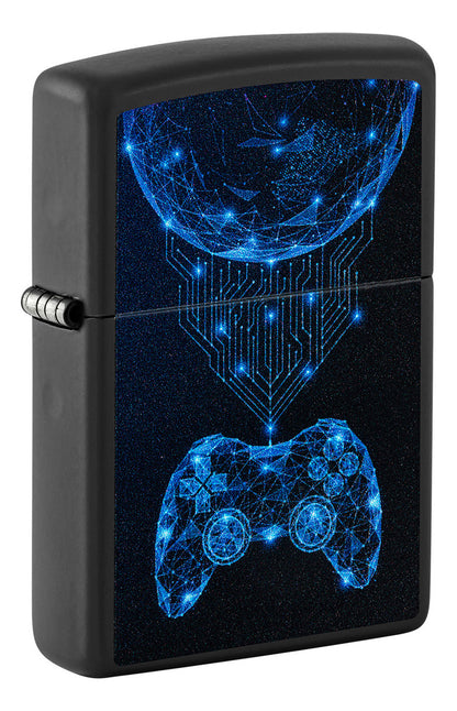 Encendedor Zippo Negro Gamer Controles Cod 48912