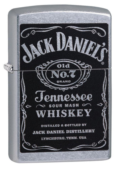 Encendedor Zippo Cromado Sello Jack Daniel's 24779