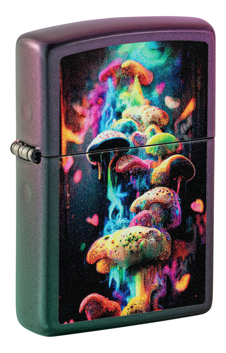 Encendedor Zippo Iridiscente Hongos Cod 48929
