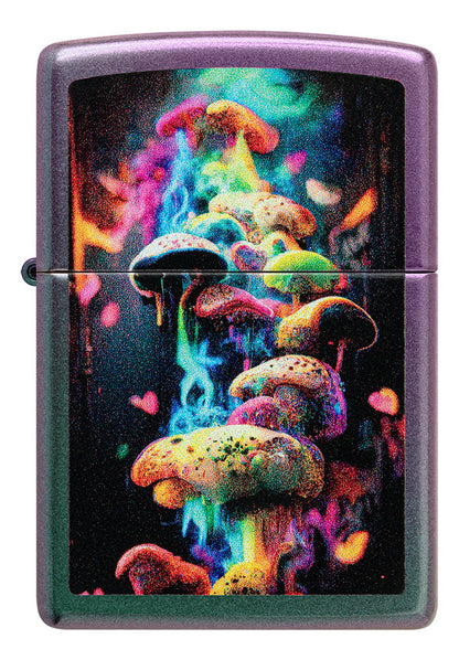 Encendedor Zippo Iridiscente Hongos Cod 48929