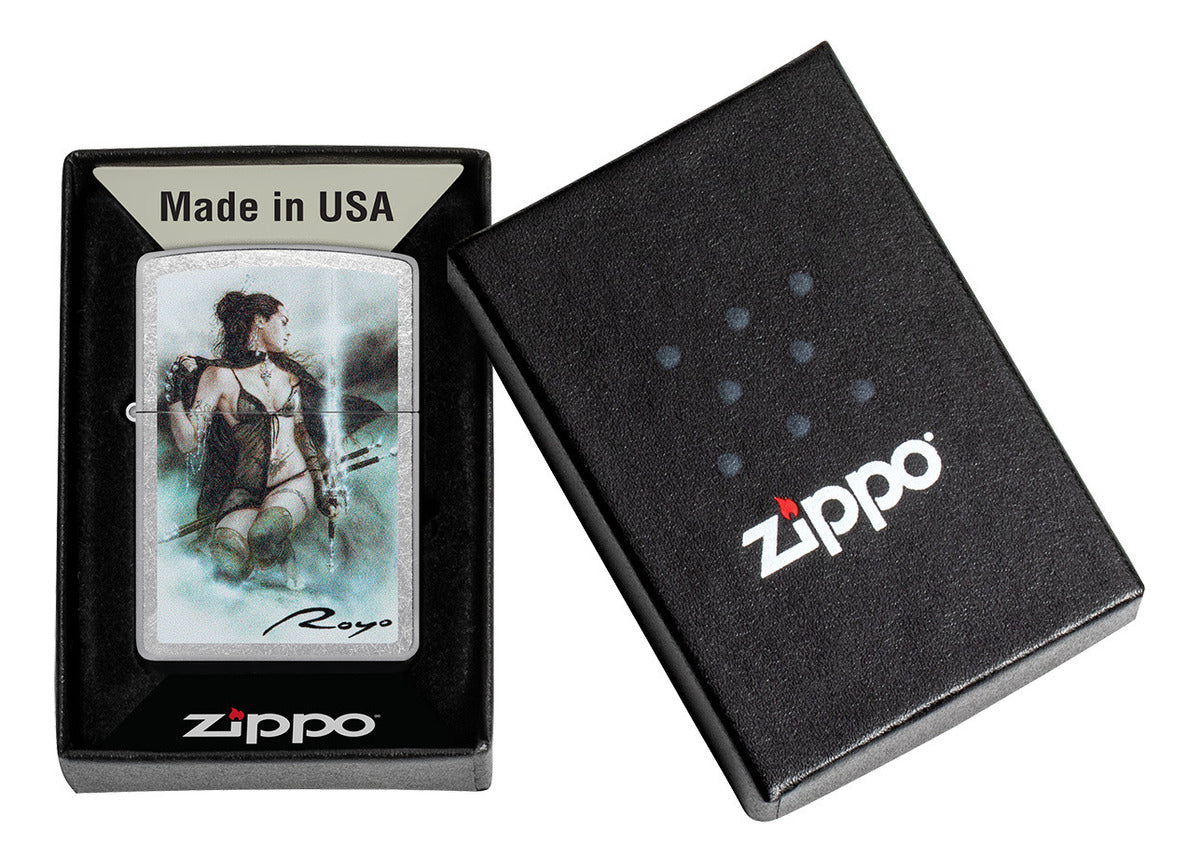 Encendedor Zippo Cromo Guerrera Cod 48962