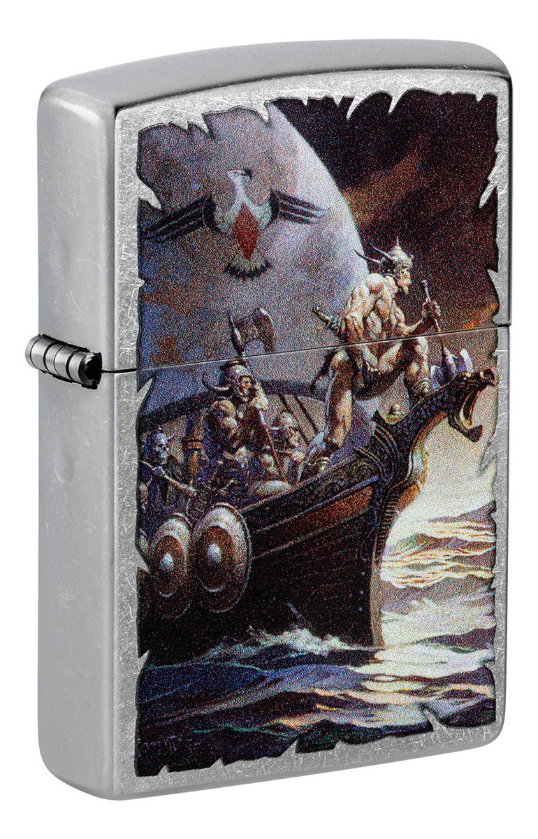 Encendedor Zippo Cromo Guerreros Cod 48953