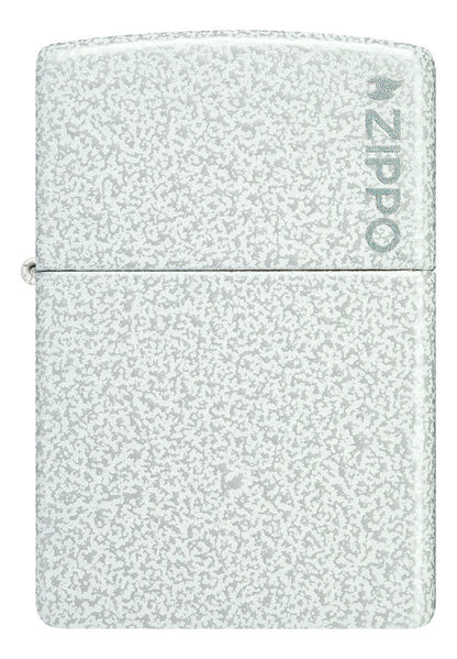 Encendedor Zippo Gris Glacial Logo Cod 46020ZL
