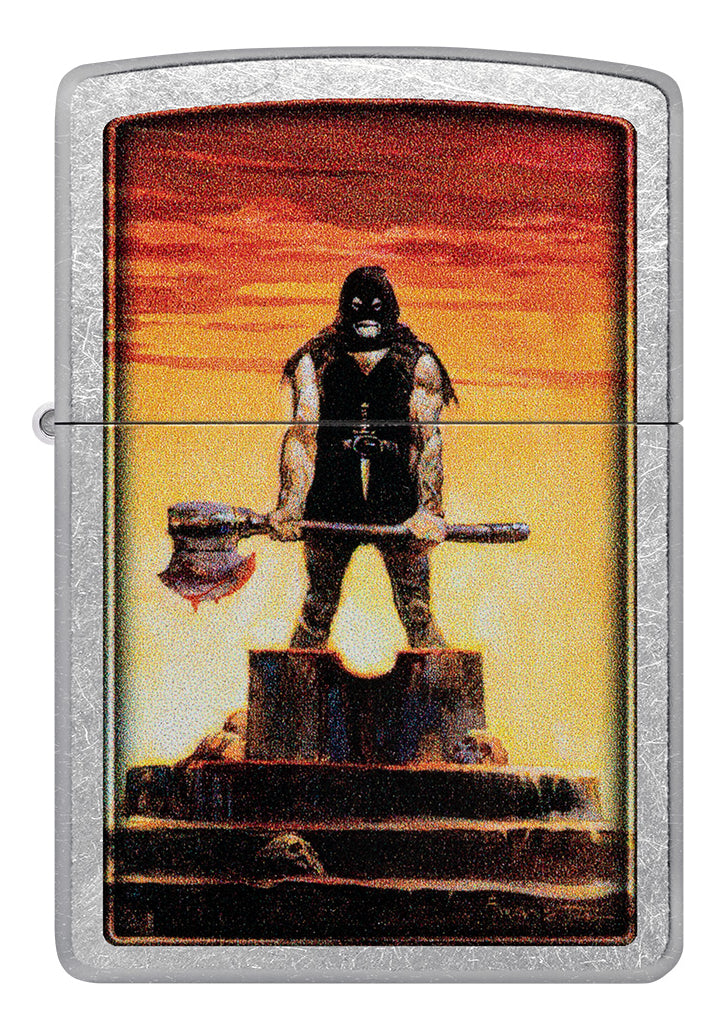Encendedor Zippo Cromo Verdugo Hacha Cod 48556