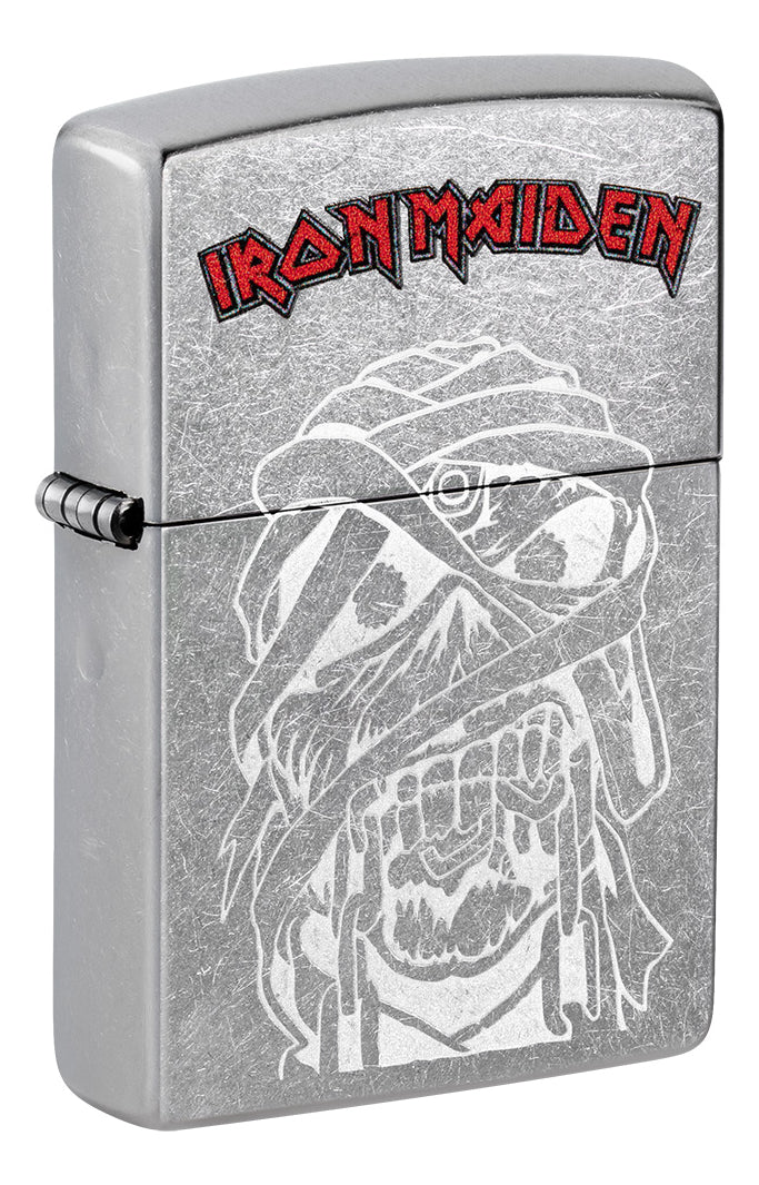 Encendedor Zippo Cromo Iron Maiden Momia Cod 48667