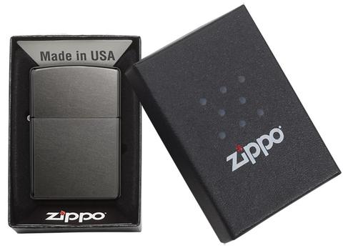 Encendedor Zippo Gris Polvo Cod 28378