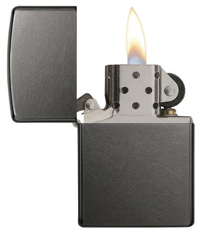 Encendedor Zippo Gris Polvo Cod 28378