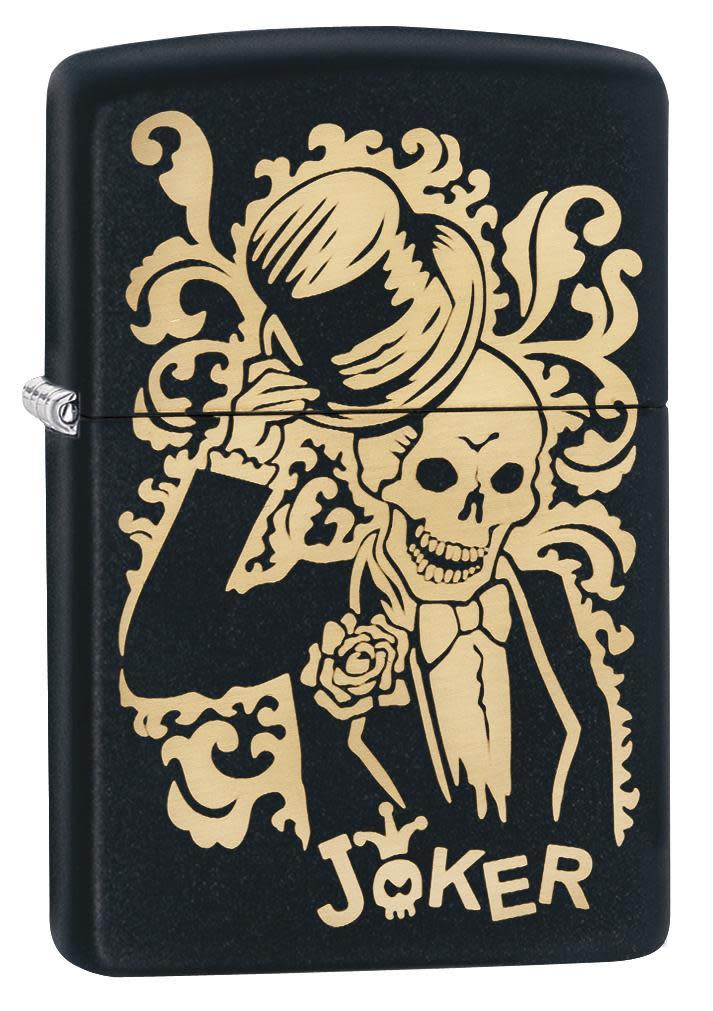 Encendedor Zippo Joker7 Negro Mate Cod 29632