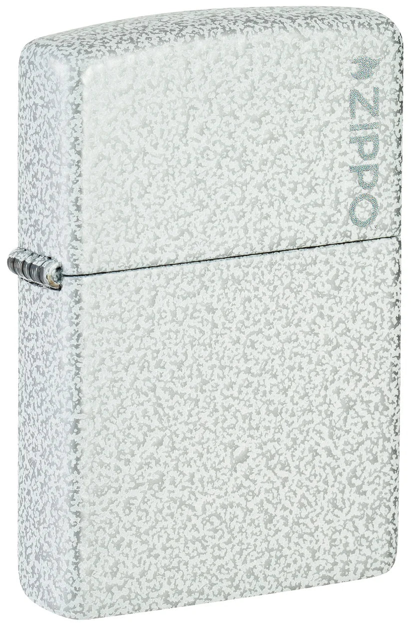 Encendedor Zippo Gris Glacial Logo 46020ZL