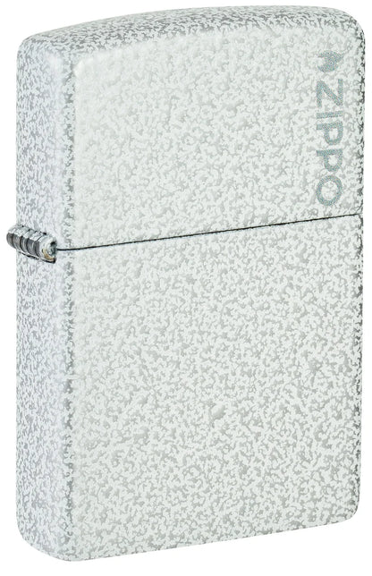 Encendedor Zippo Gris Glacial Logo 46020ZL